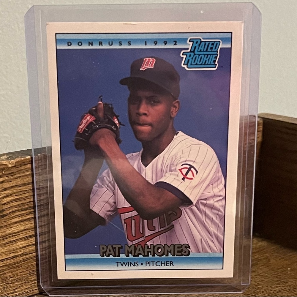 ⚾️ Vintage Donruss Pat Mahomes, Sr Baseball Card, Rated Rookie #403